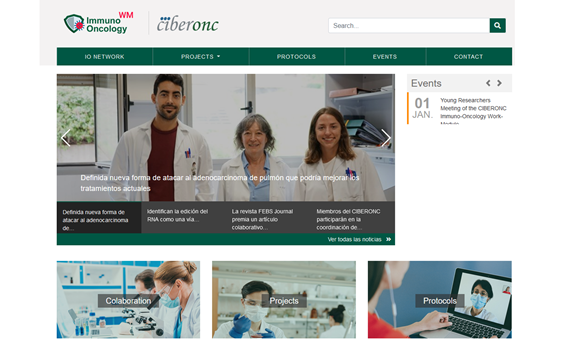 El CIBERONC lanza la nueva página web del Work Module de Inmuno-oncología