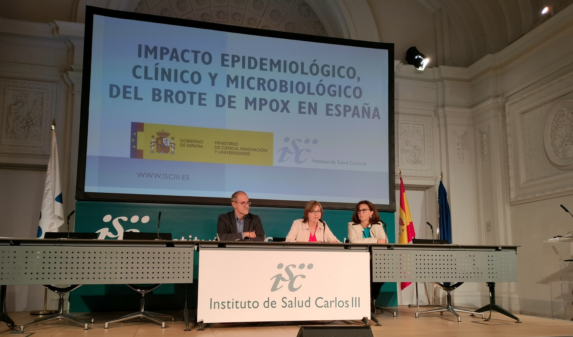 El CIBER presenta en el ISCIII los resultados sobre la acción estratégica del MPOX