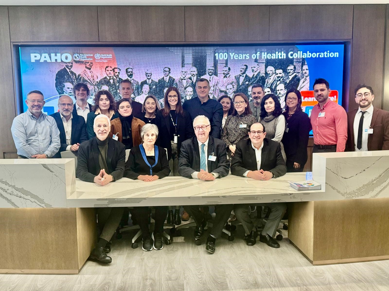 La Organización Panamericana de la Salud (OPS/OMS) acogió en Washington DC la reunión del proyecto europeo DIABFRAIL-LATAM