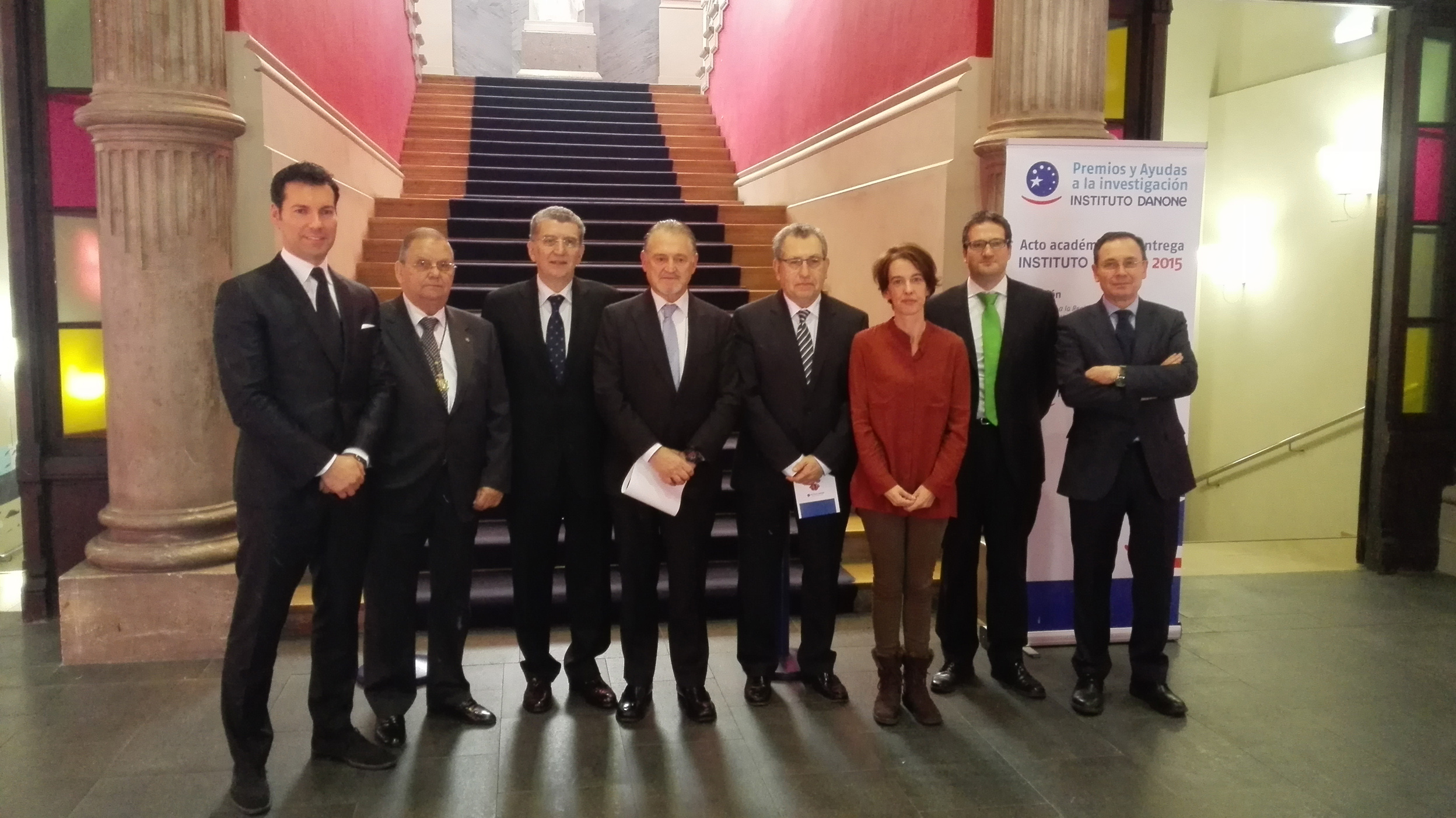 Felipe F. Casanueva, Premio Instituto Danone a la trayectoria científica 2015