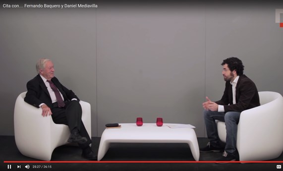 Fernando Baquero protagonista en "15 citas con la Ciencia" Fernando Baquero protagonista en "15 citas con la Ciencia"