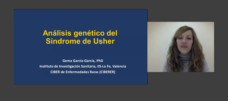 Vídeo divulgativo sobre el análisis genético del CIBERER en el síndrome de Usher