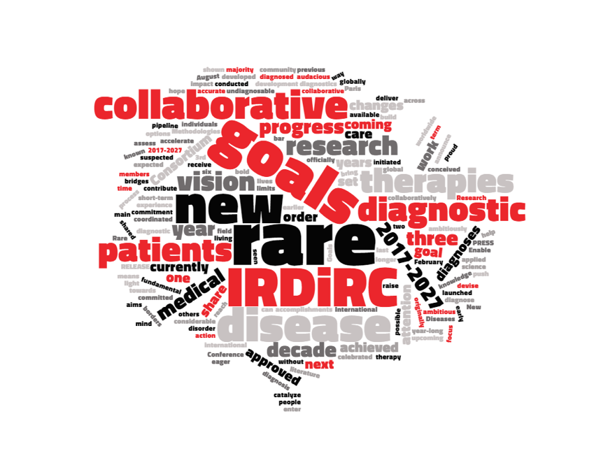 El Consorcio Internacional de Investigación en Enfermedades Raras (IRDiRC) anuncia las nuevas metas del proyecto